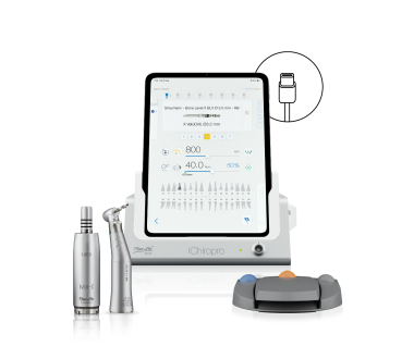 iCHIROPRO set | With CA 20:1 L Micro-Series | Wireless Foot Control