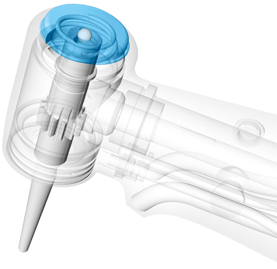 Dental Handpiece Push Buton Cap For Bien Air Contra Angle CA 1:1 MP-CBCA1 